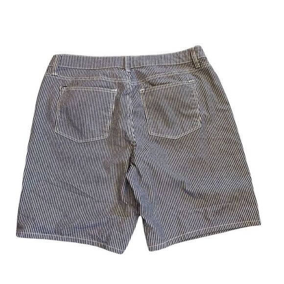 Vintage LEE Riders Engineer Stipe Shorts 12 M - Picture 3 of 10